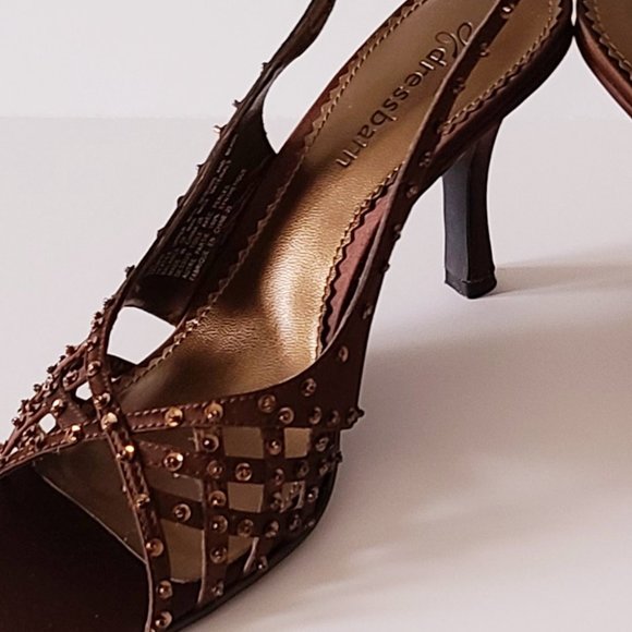 Dress Barn Brown Slingback Heels    3/$60 - Picture 7 of 9